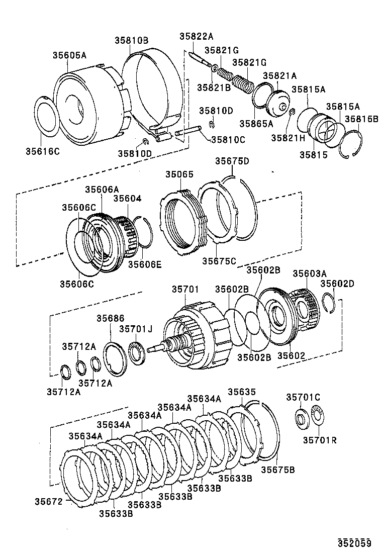 35677-30190 DISC, CLUTCH (FOR FORWARD MULTIPLE DISC CLUTCH) product image
