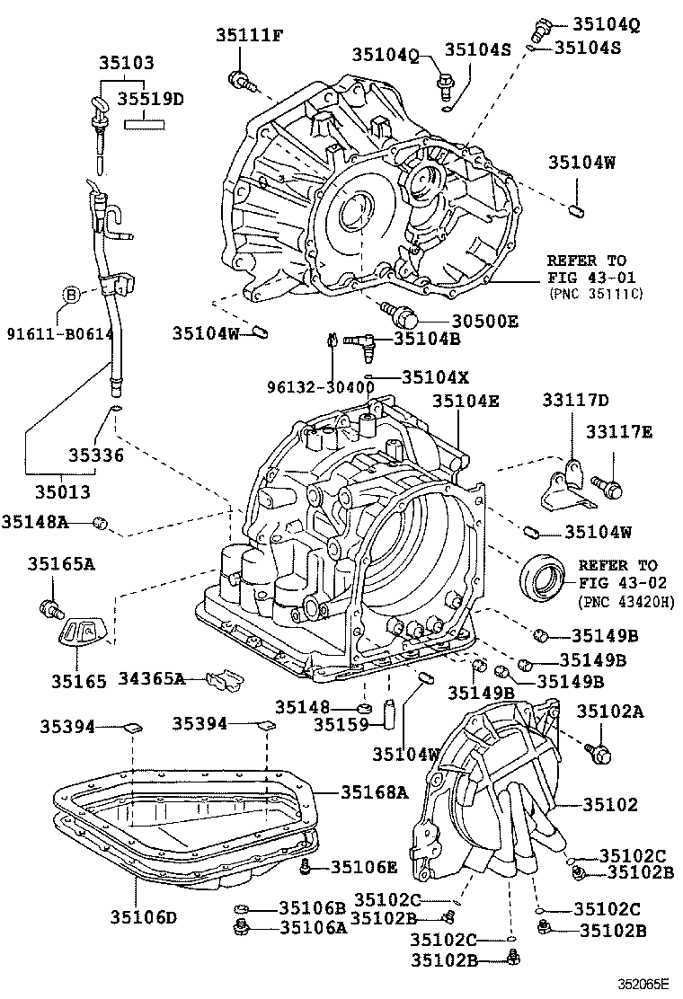 91612-61050 BOLT(FOR TRANSAXLE & ENGINE SETTING) product image