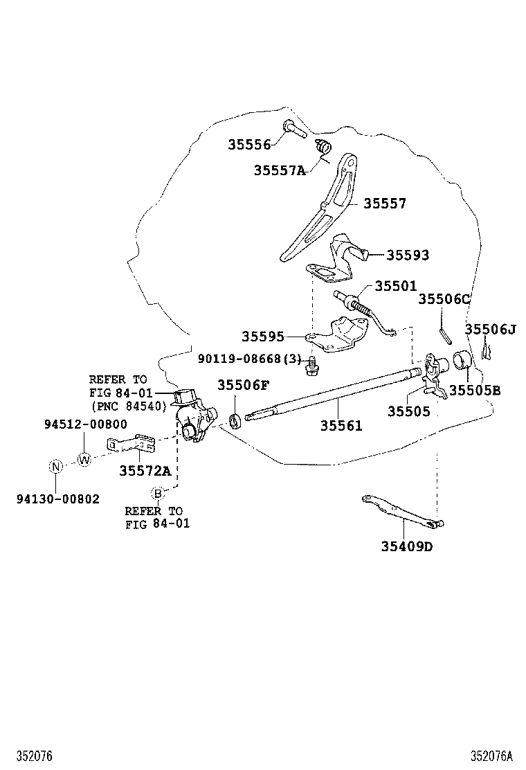 35409-52030 SPRING SUB-ASSY, MANUAL DETENT product image