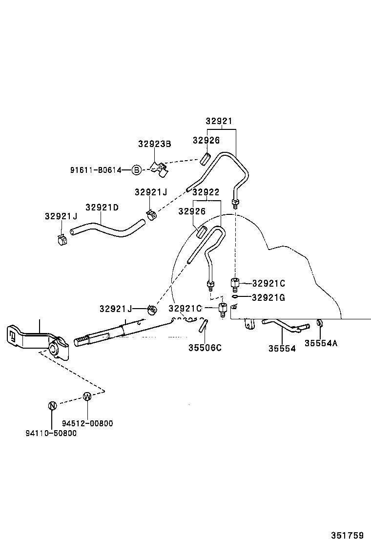 90404-14007 UNION(FOR OIL COOLER TUBE) product image