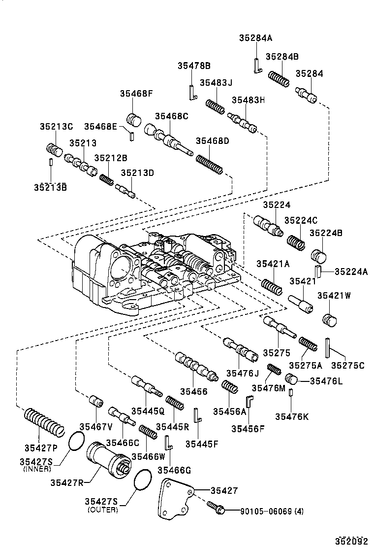 35214-52020 VALVE, LOCK UP CONTROL product image