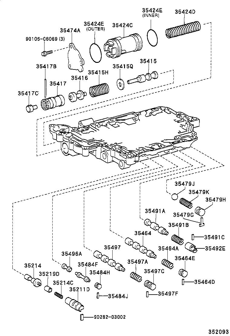 35214-52020 VALVE, LOCK UP CONTROL product image