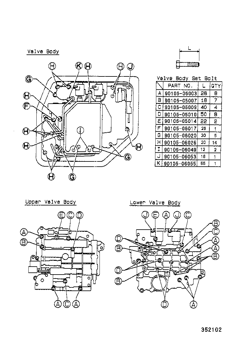 35410-12450 BODY ASSY, TRANSMISSION VALVE product image