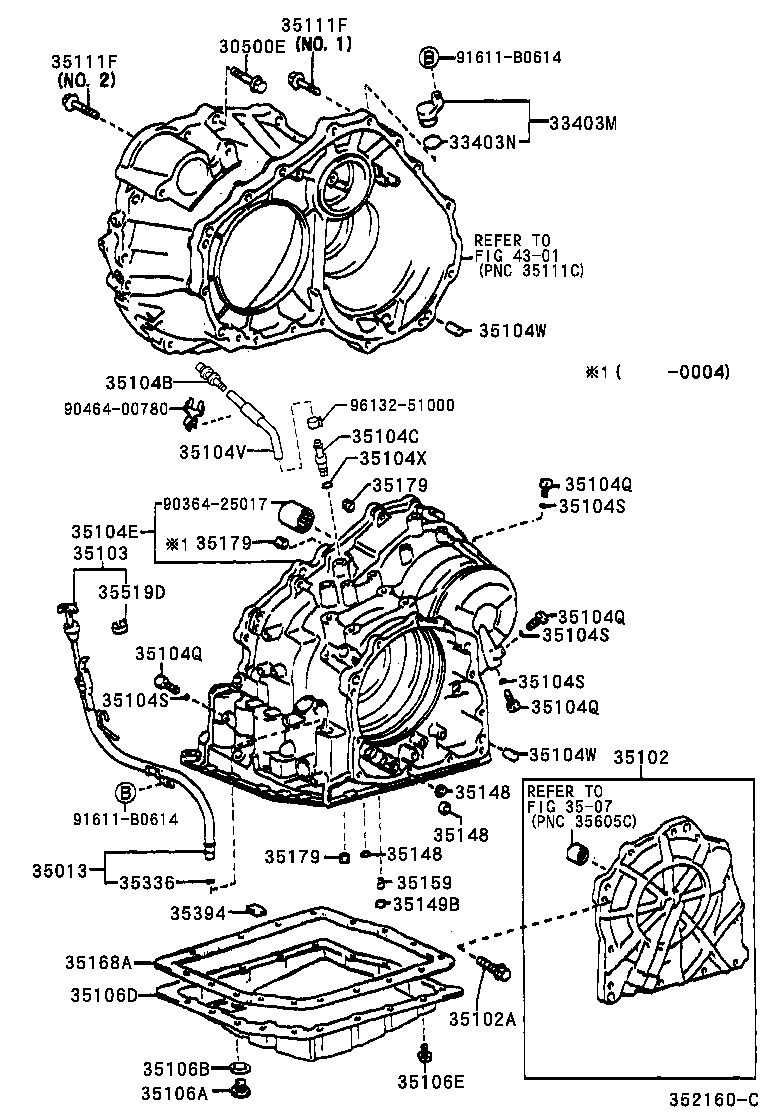 35013-20770 TUBE SUB-ASSY, TRANSMISSION OIL FILLER product image