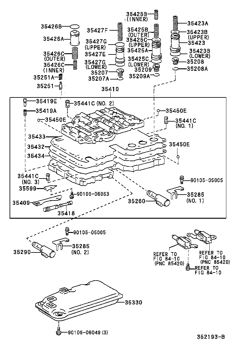 35410-26580 BODY ASSY, TRANSMISSION VALVE product image