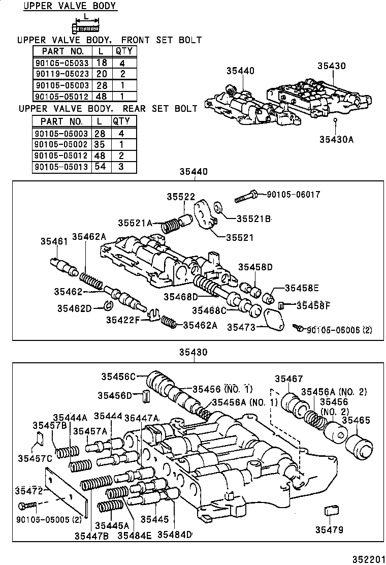 35410-26730 BODY ASSY, TRANSMISSION VALVE product image