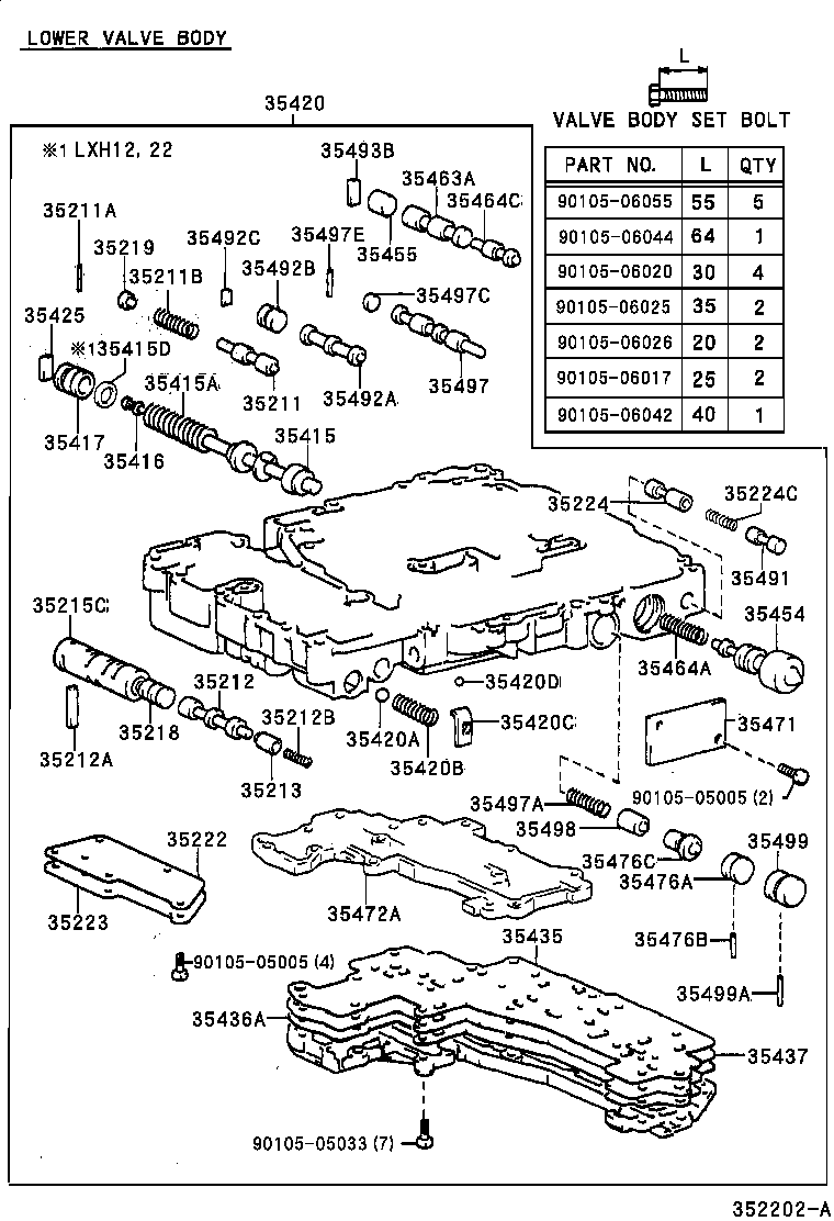 35410-26730 BODY ASSY, TRANSMISSION VALVE product image