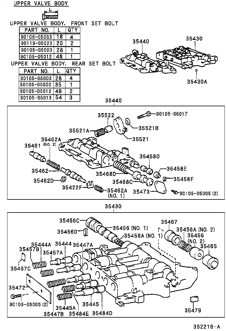 35432-26220 PLATE, VALVE BODY, NO.1 product image