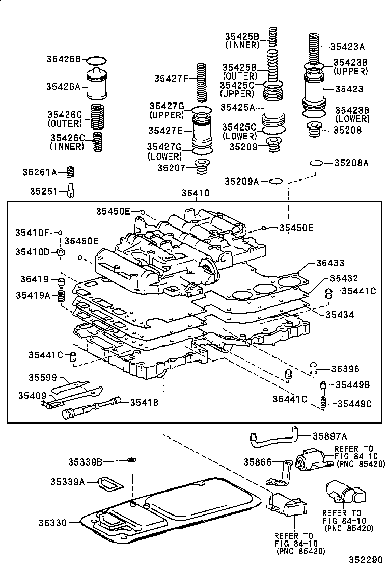 35410-35331 BODY ASSY, TRANSMISSION VALVE product image