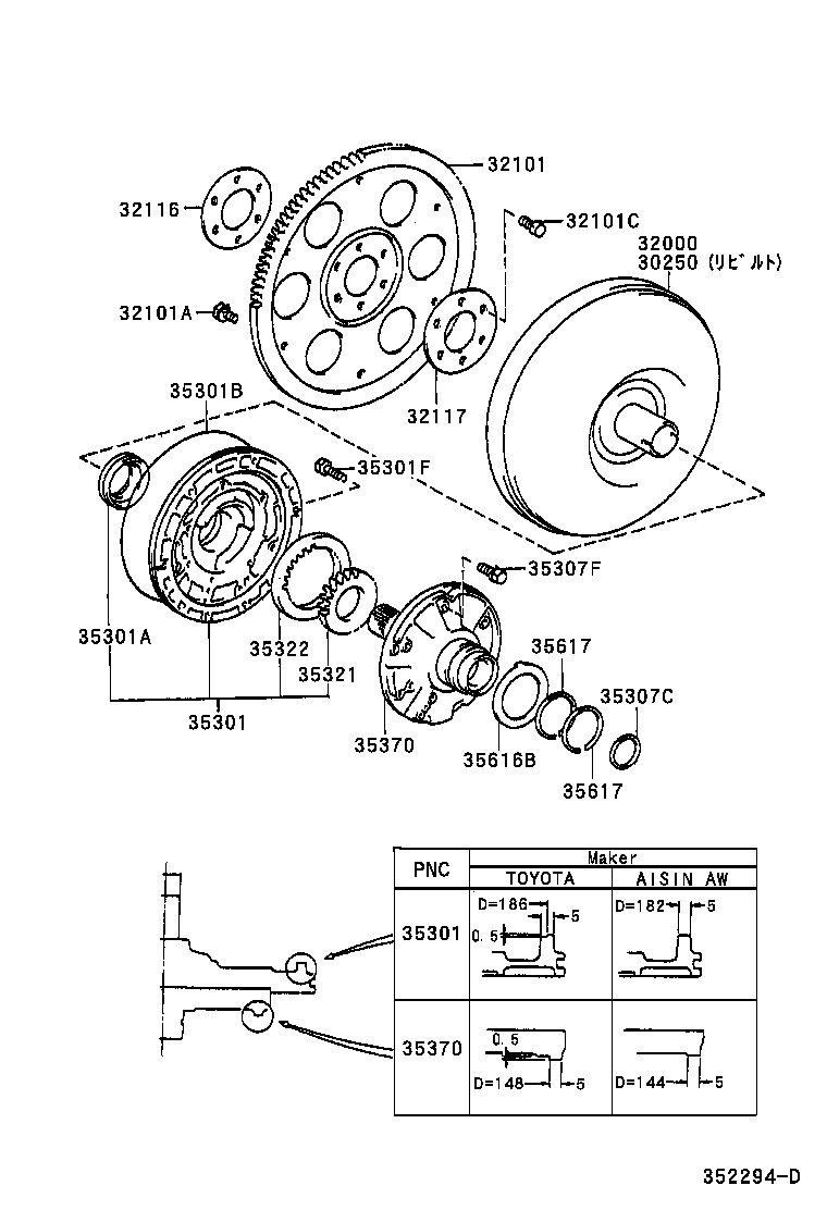 32000-20290 CONVERTER ASSY, TORQUE product image
