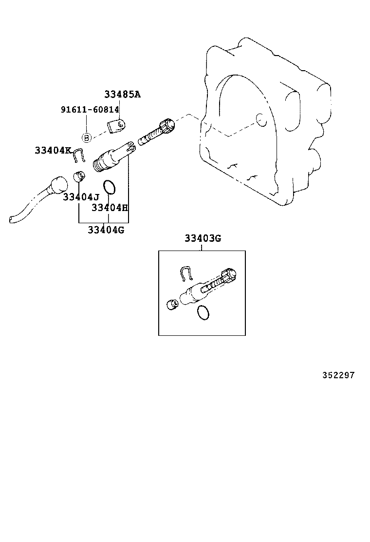 33403-65010 GEAR SUB-ASSY, SPEEDOMETER DRIVEN (ATM) product image