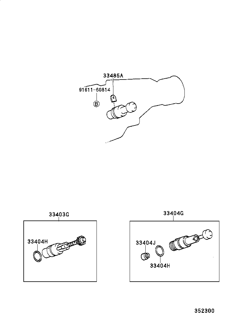 33482-39186 GEAR SUB-ASSY, SPEEDOMETER DRIVEN (ATM) product image