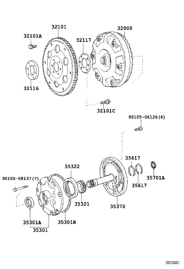32000-26050 CONVERTER ASSY, TORQUE product image