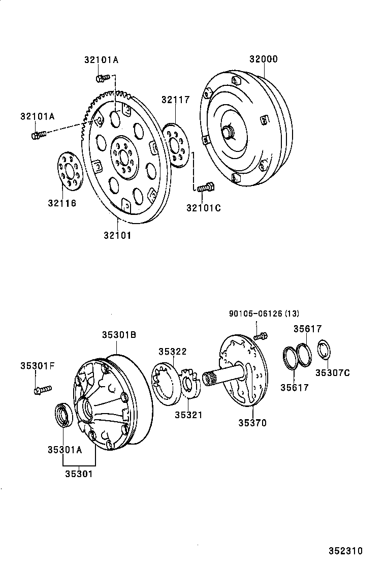 30250-26060 CONVERTER ASSY, TORQUE, REBUILT product image