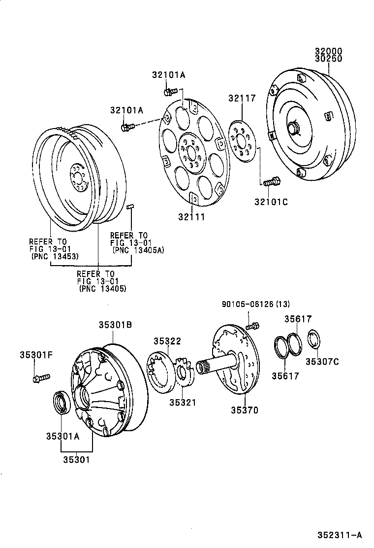 30250-26060 CONVERTER ASSY, TORQUE, REBUILT product image