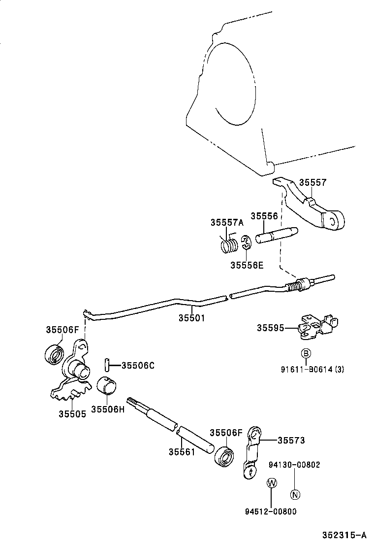 35520-38020 CABLE ASSY, THROTTLE product image