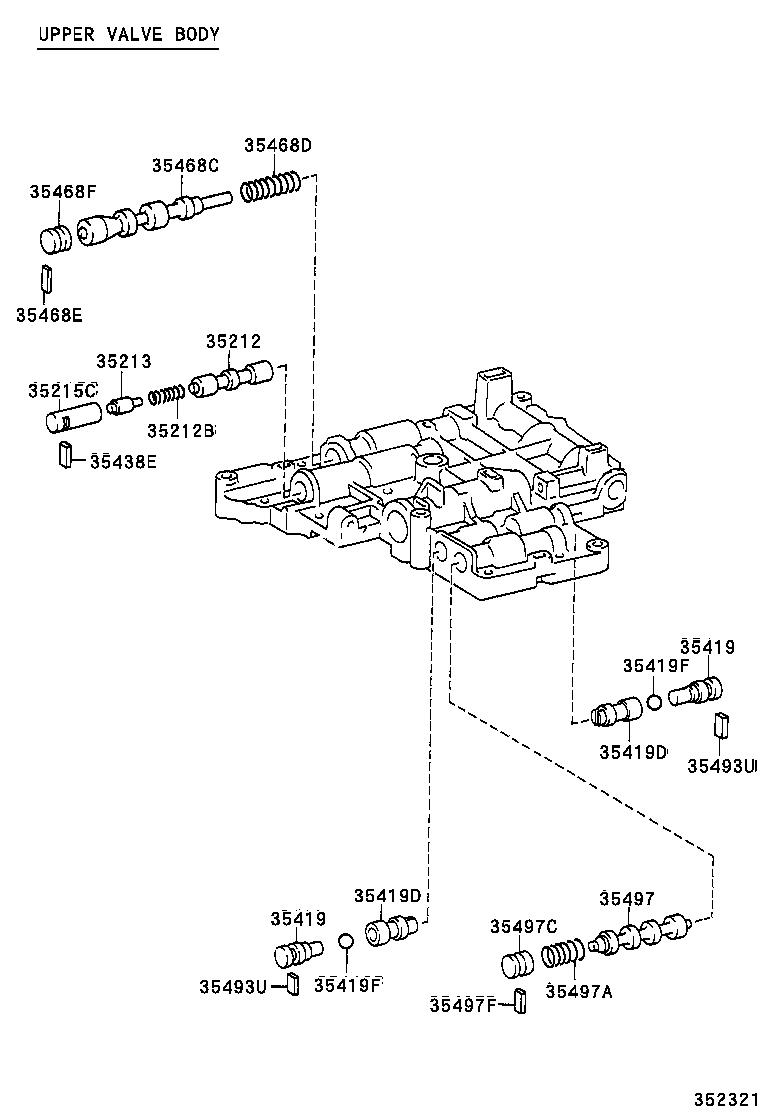 35285-12010 PLATE, SOLENOID LOCK product image