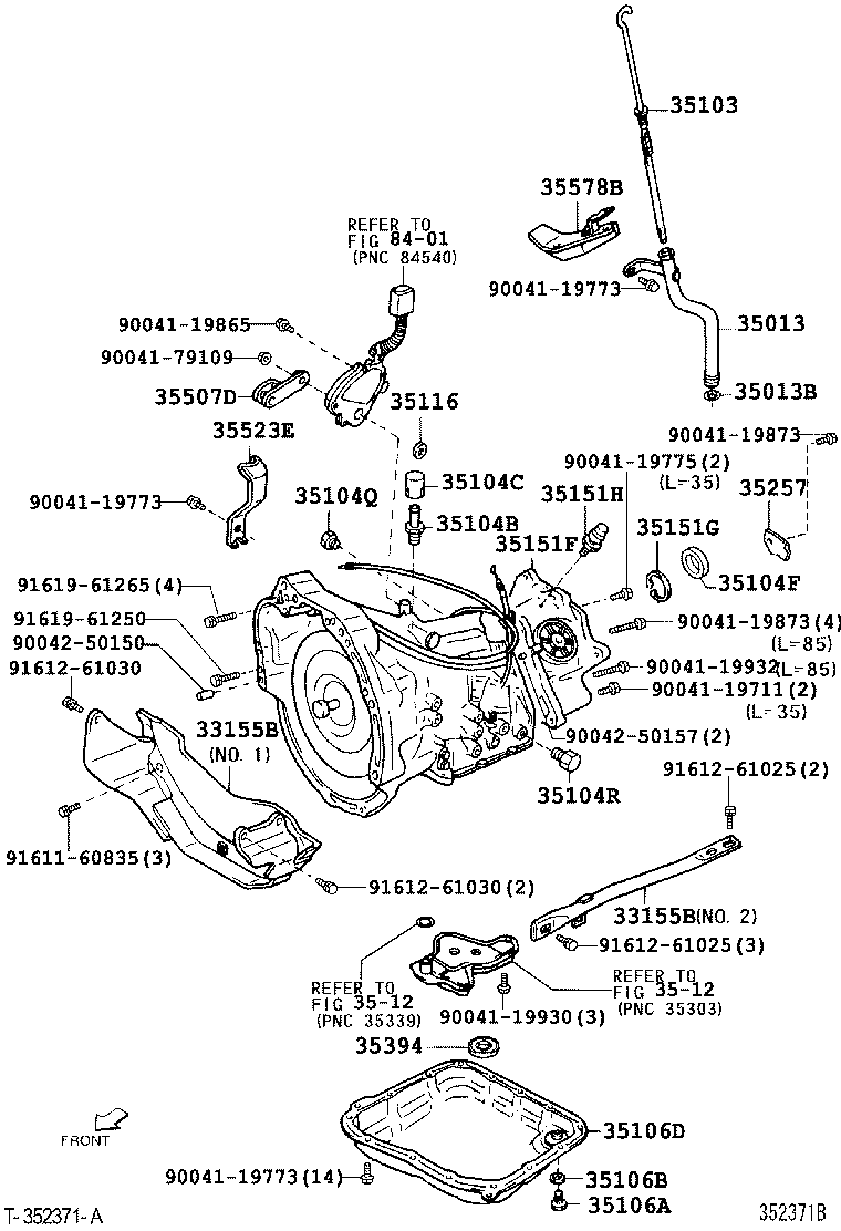35106-87402 PAN SUB-ASSY, AUTOMATIC TRANSAXLE OIL product image
