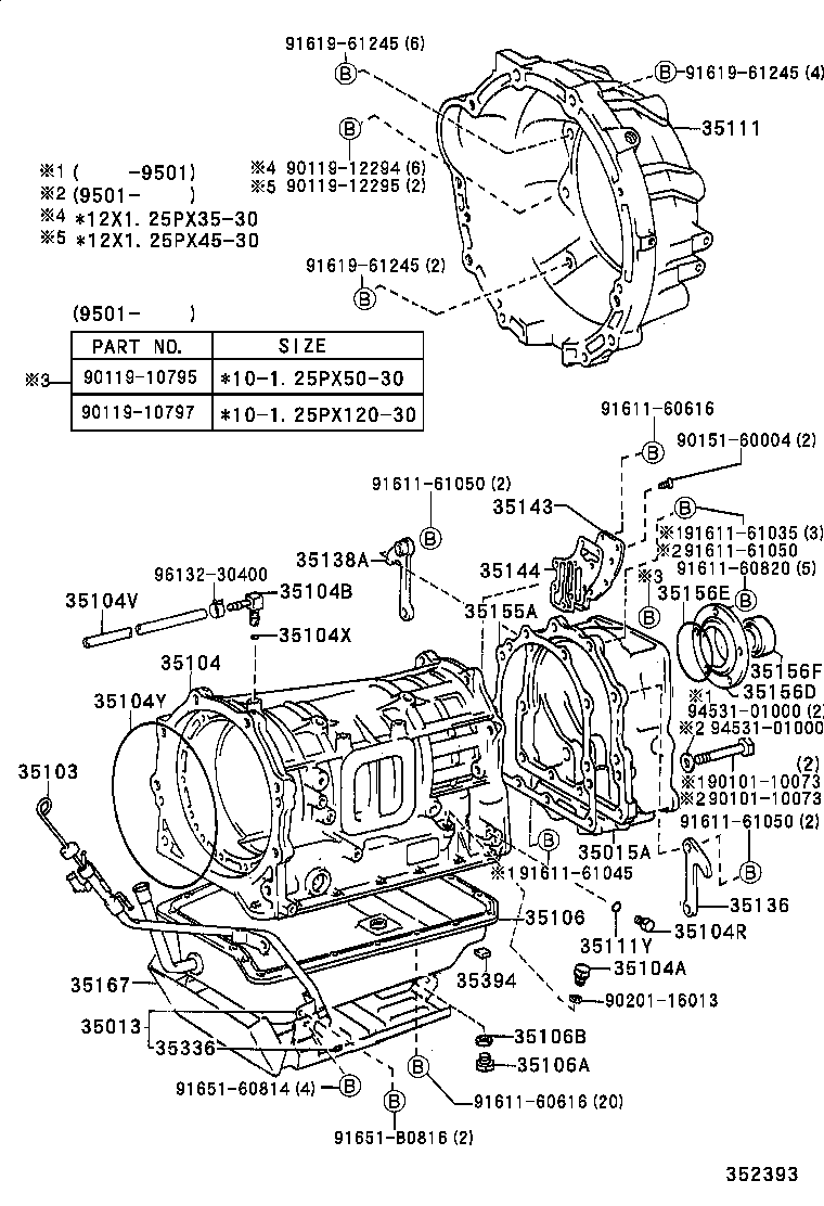 35111-60072 HOUSING, AUTOMATIC TRANSMISSION product image