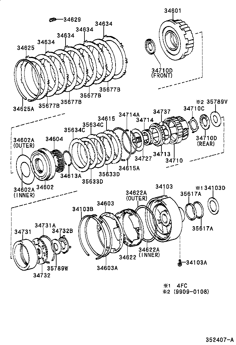 34710-30041 GEAR ASSY, OVERDRIVE PLANETARY product image