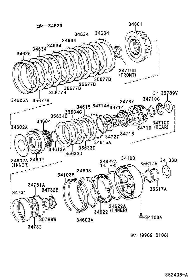 34710-30041 GEAR ASSY, OVERDRIVE PLANETARY product image