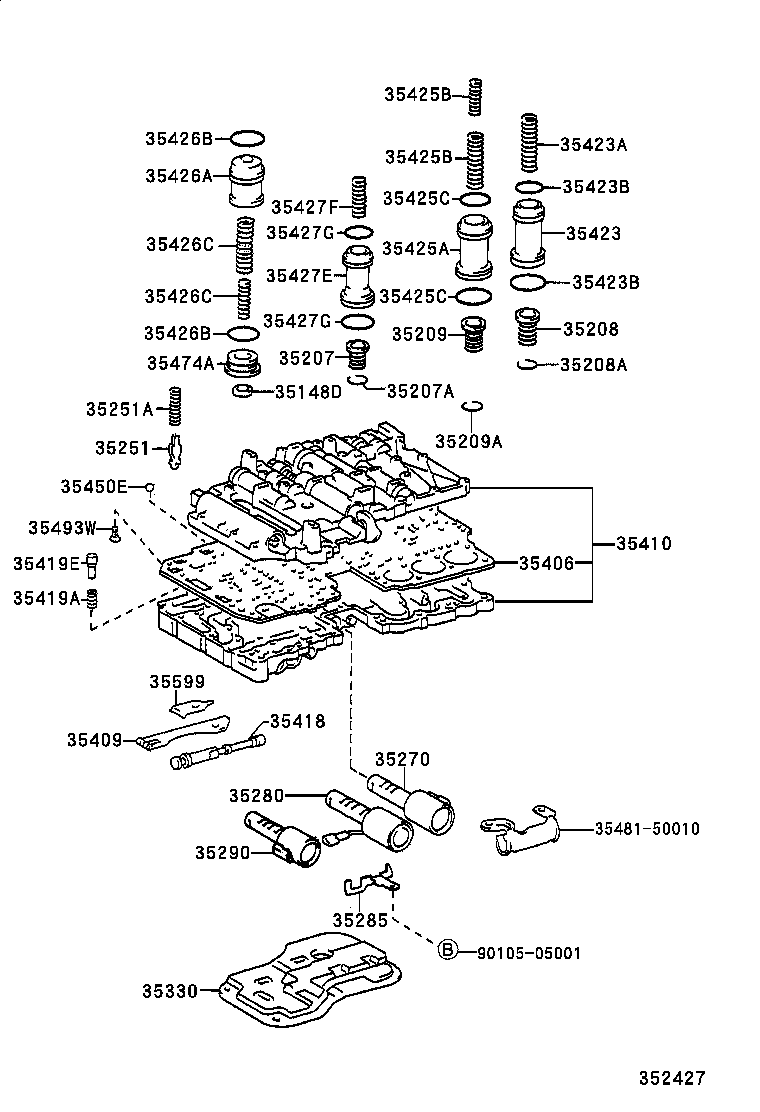 82125-31010 WIRE, TRANSMISSION product image