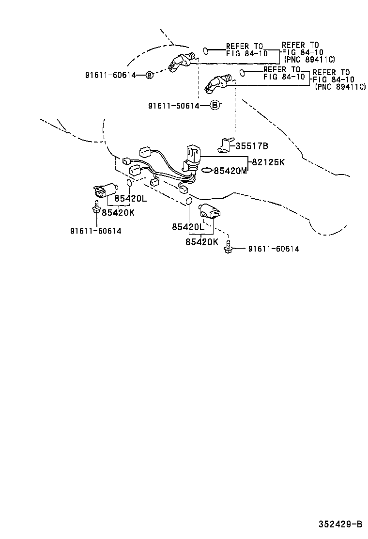 82125-31010 WIRE, TRANSMISSION product image