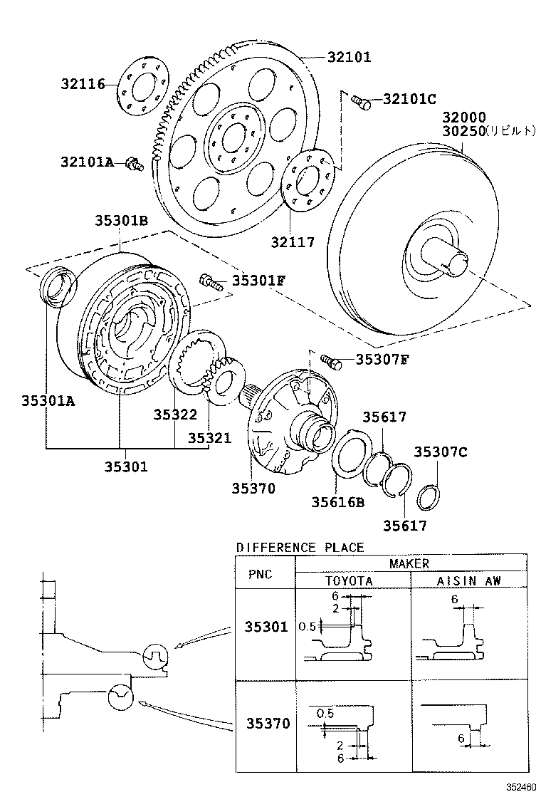 32000-32100 CONVERTER ASSY, TORQUE product image