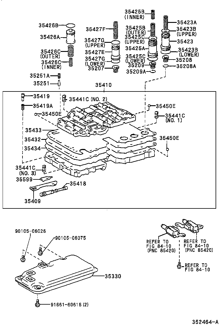 35409-22030 SPRING SUB-ASSY, MANUAL DETENT product image