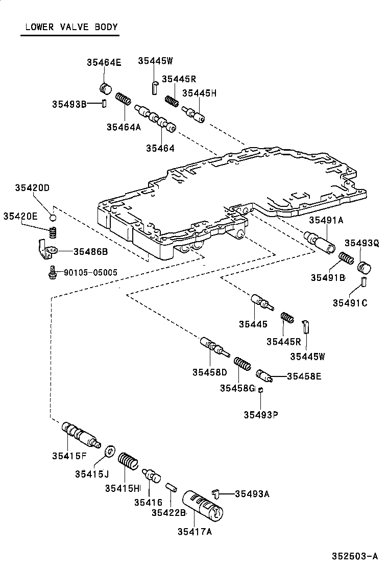 35410-35690 BODY ASSY, TRANSMISSION VALVE product image