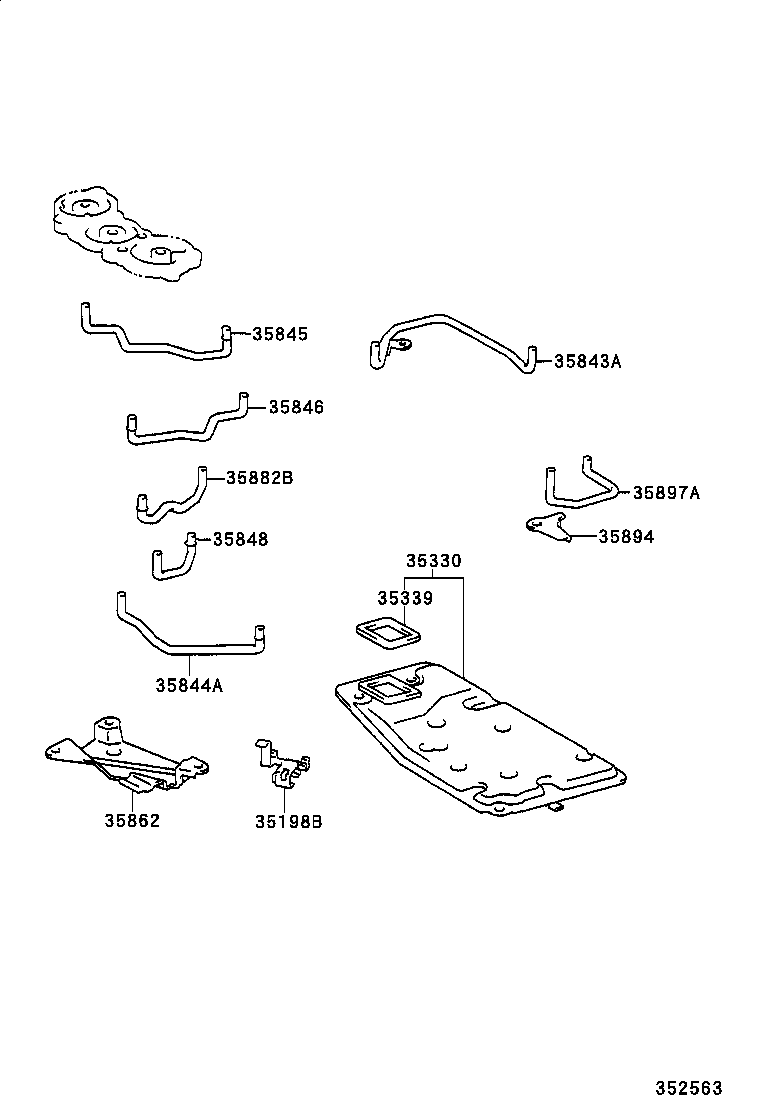 35410-41020 BODY ASSY, TRANSMISSION VALVE product image