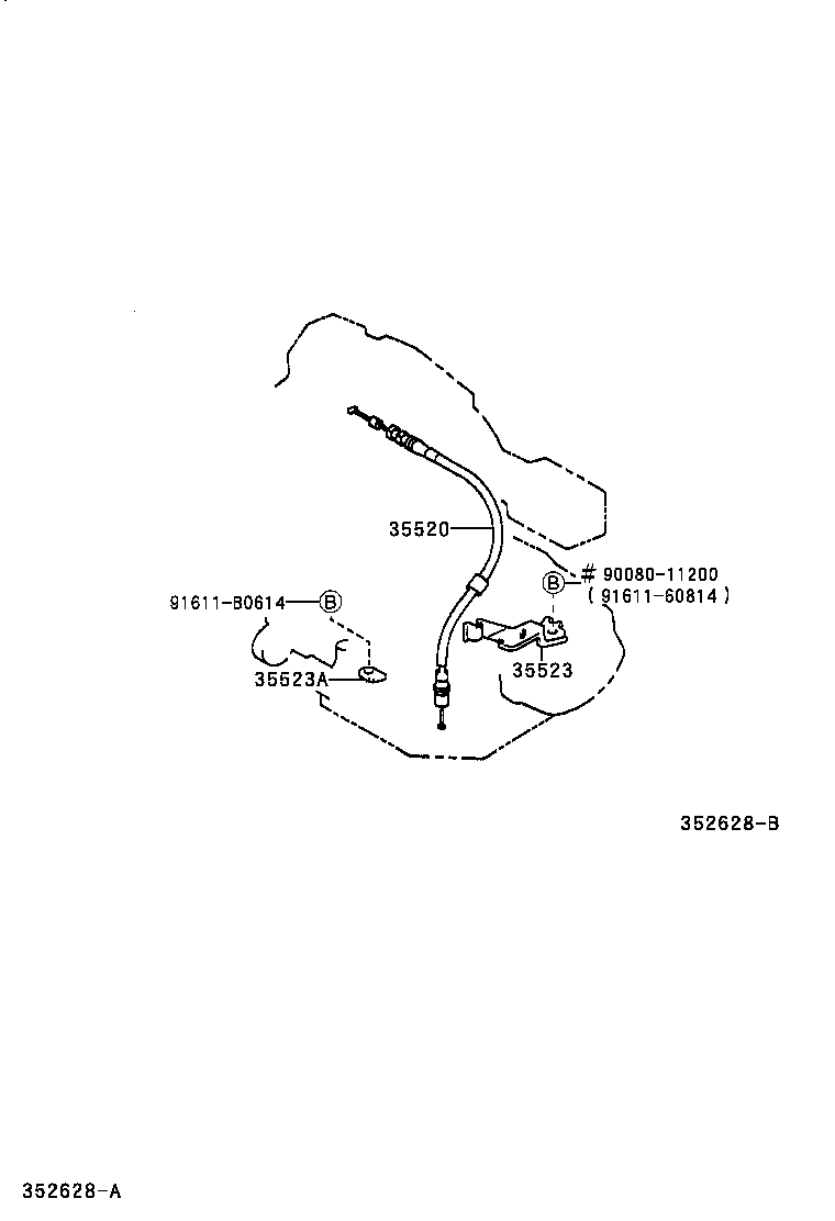 35520-41010 CABLE ASSY, THROTTLE product image