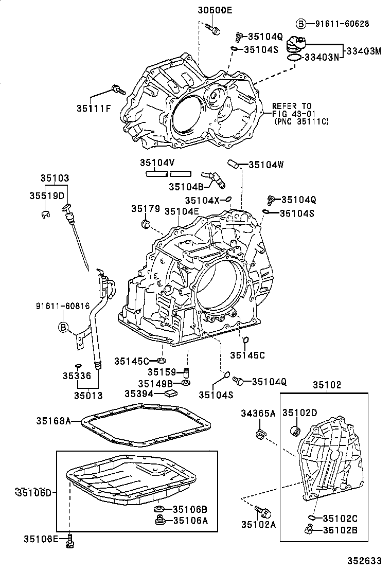 35103-32170 GAGE SUB-ASSY, TRANSMISSION OIL LEVEL product image