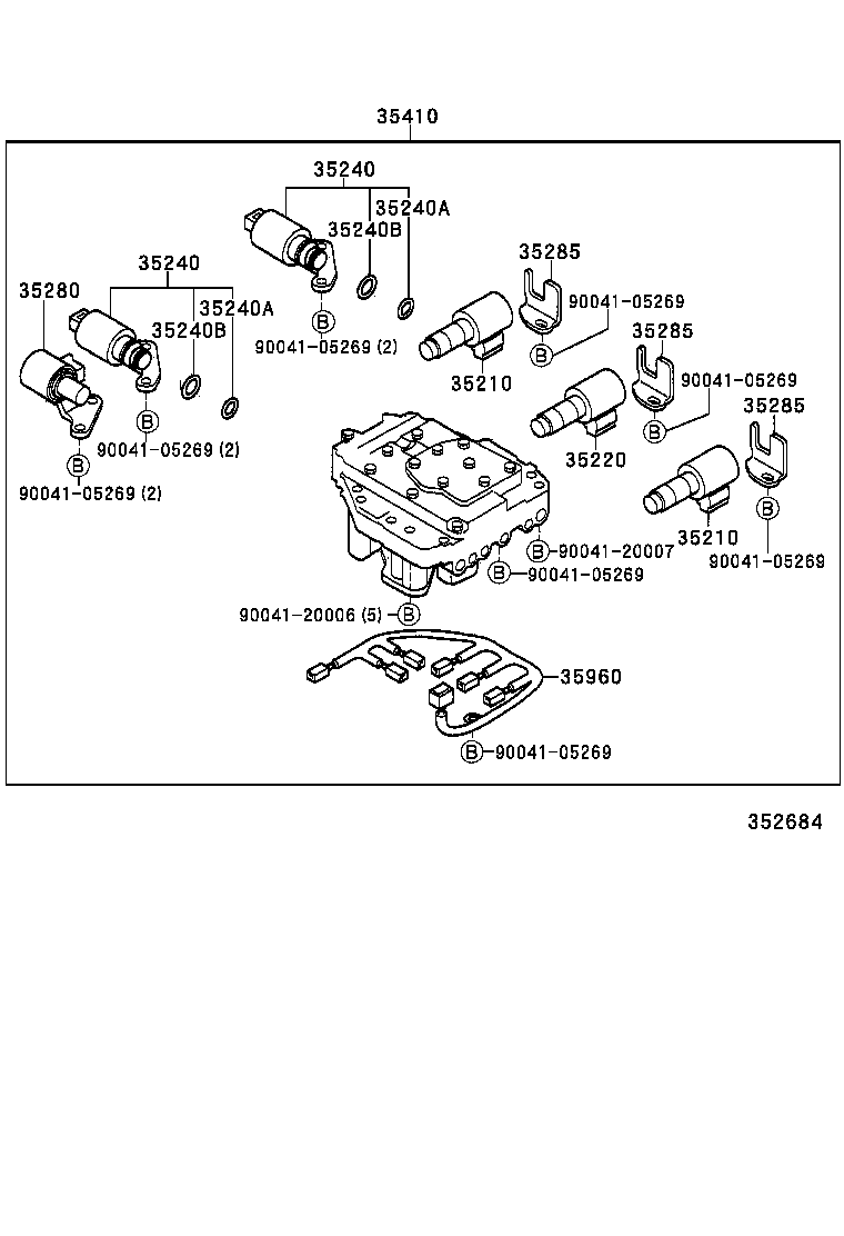 35440-87201 PISTON, ACCUMULATOR, NO.2 product image