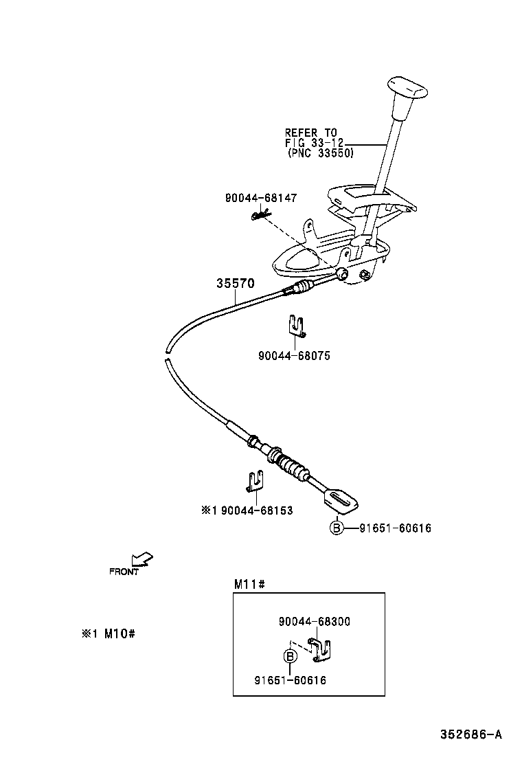 35409-97201 SPRING SUB-ASSY, MANUAL DETENT product image