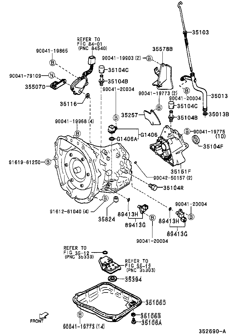 35106-87402 PAN SUB-ASSY, AUTOMATIC TRANSAXLE OIL product image