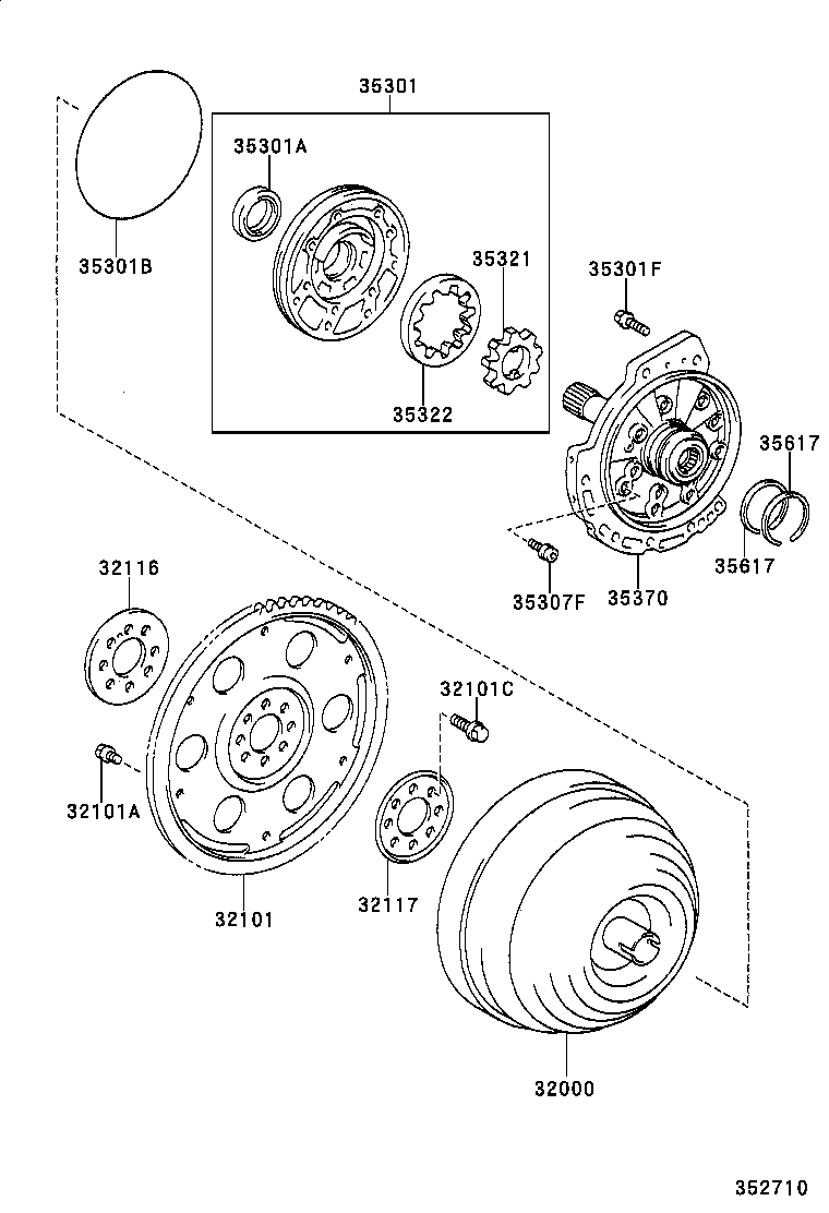 32000-20360 CONVERTER ASSY, TORQUE product image