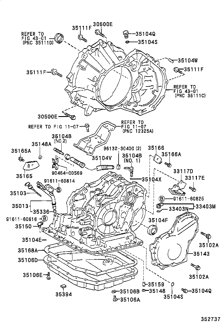 35103-20450 GAGE SUB-ASSY, TRANSMISSION OIL LEVEL product image