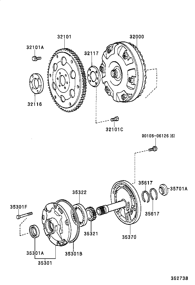 32000-35120 CONVERTER ASSY, TORQUE product image
