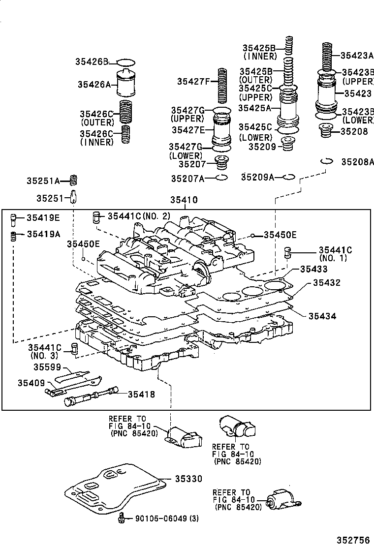 35410-35680 BODY ASSY, TRANSMISSION VALVE product image