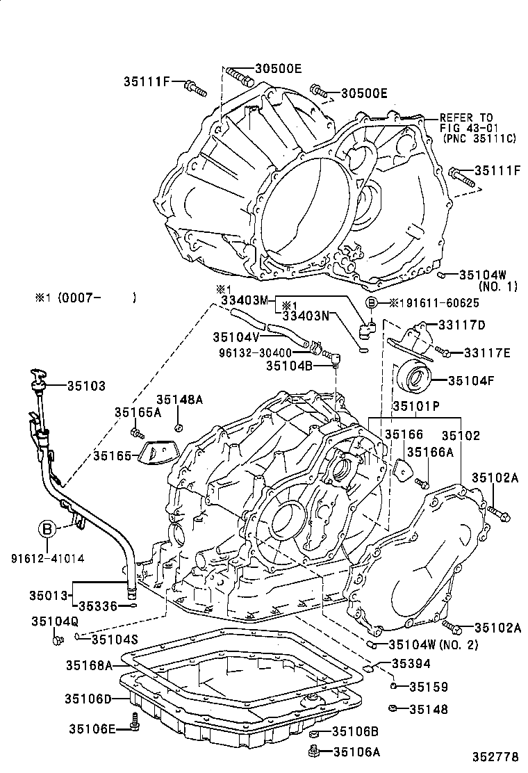 35103-20450 GAGE SUB-ASSY, TRANSMISSION OIL LEVEL product image