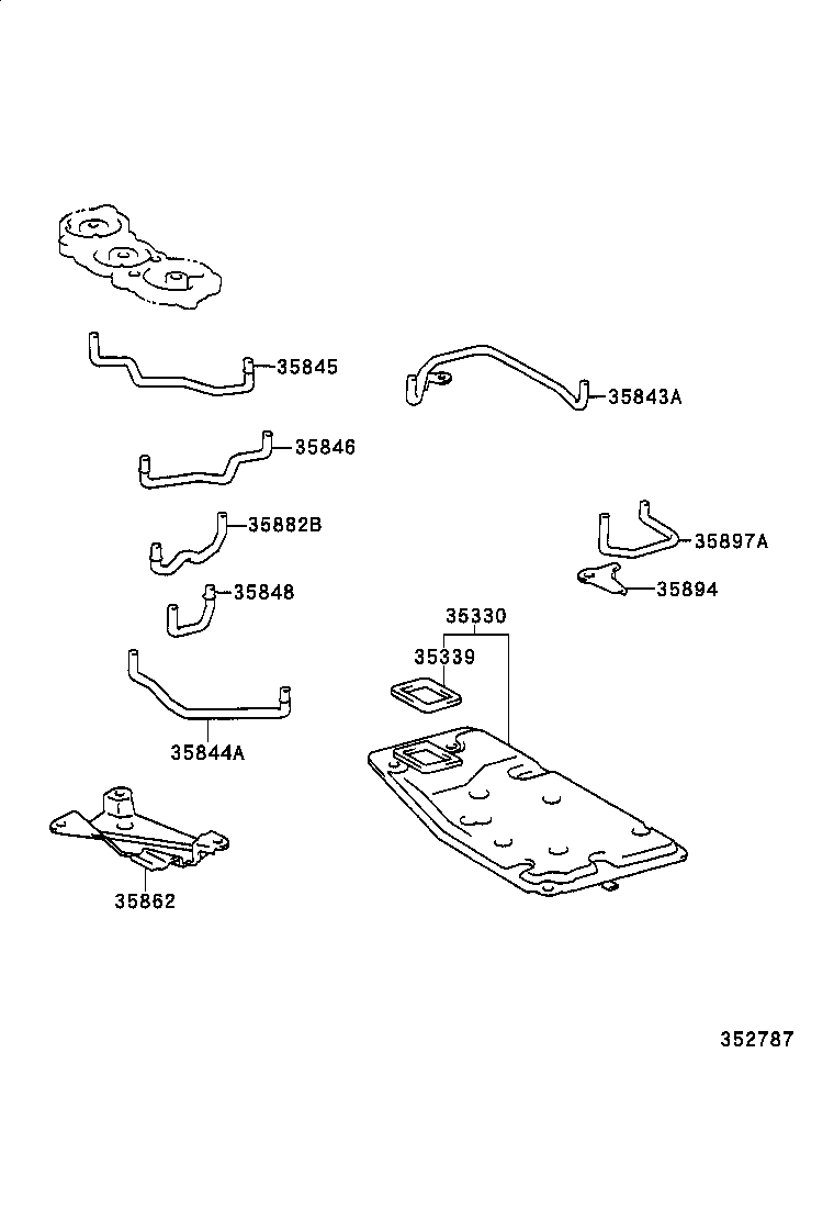 90501-20153 SPRING, COMPRESSION (FOR C-2 ACCUMULATOR PISTON) product image