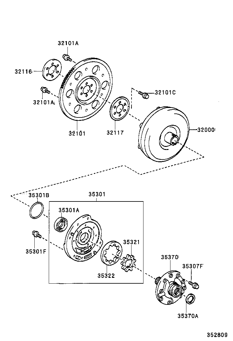 32000-12360 CONVERTER ASSY, TORQUE product image