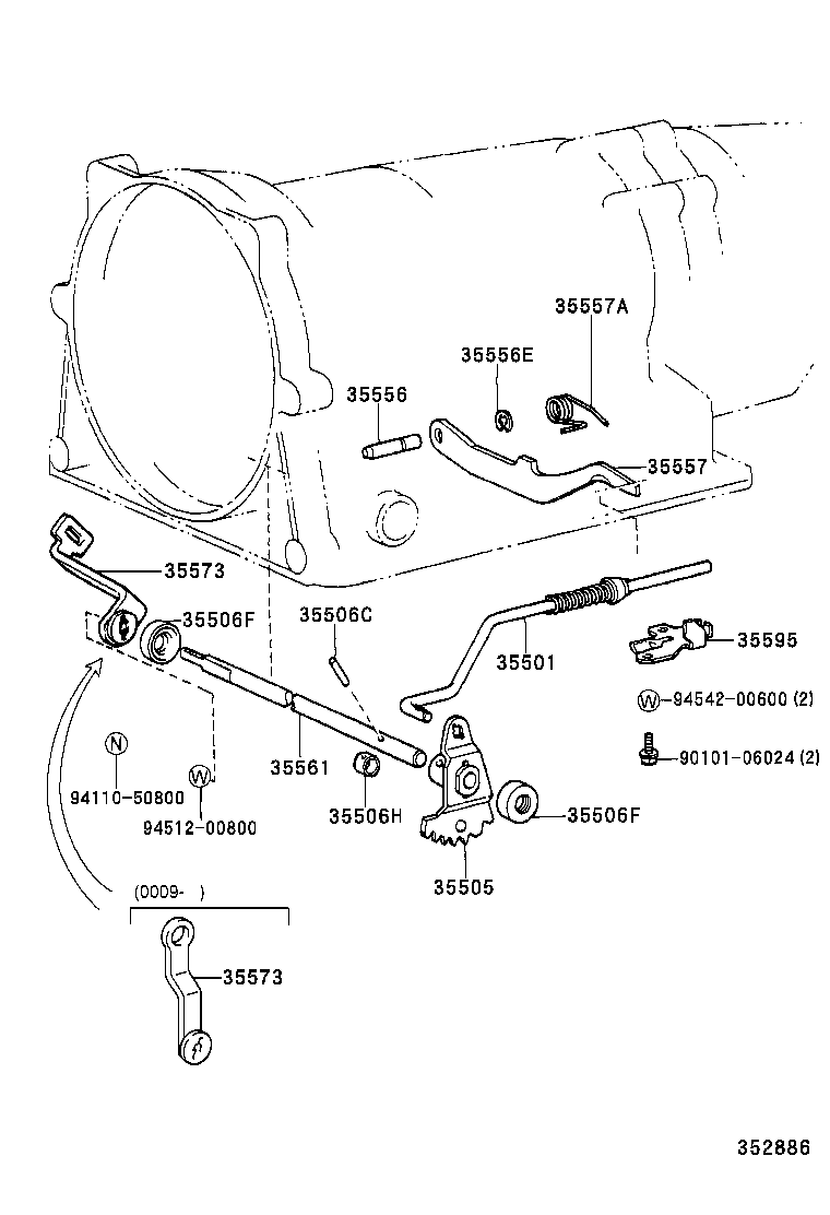 35520-35211 CABLE ASSY, THROTTLE product image