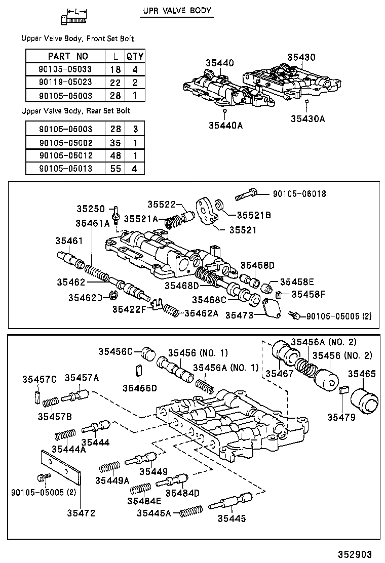 35432-35170 PLATE, VALVE BODY, NO.1 product image