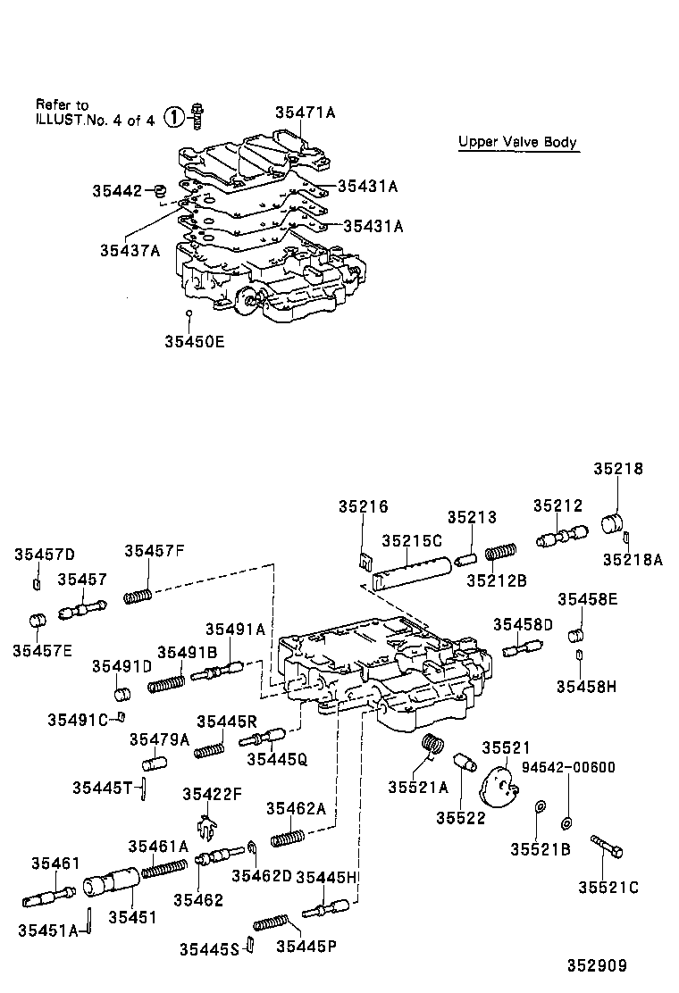 35410-12640 BODY ASSY, TRANSMISSION VALVE product image