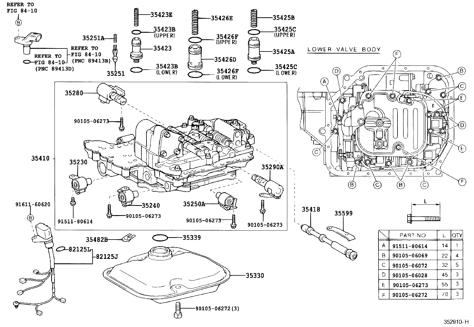 35410-12840 BODY ASSY, TRANSMISSION VALVE product image