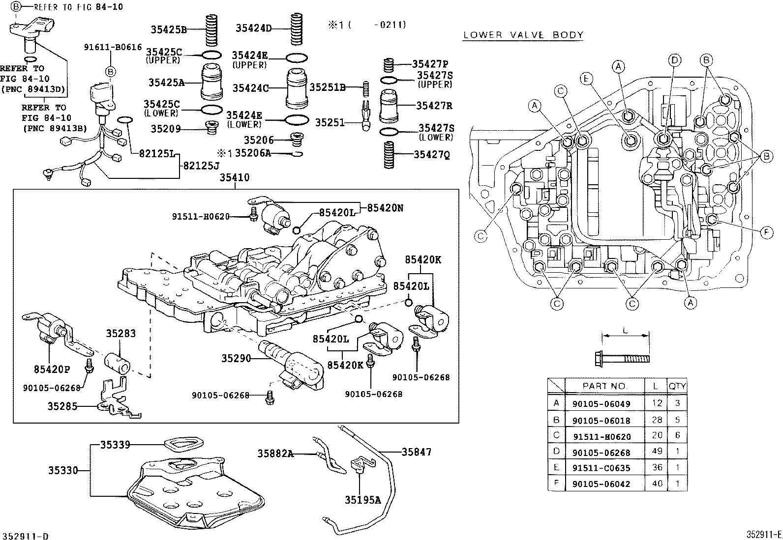 35410-12840 BODY ASSY, TRANSMISSION VALVE product image