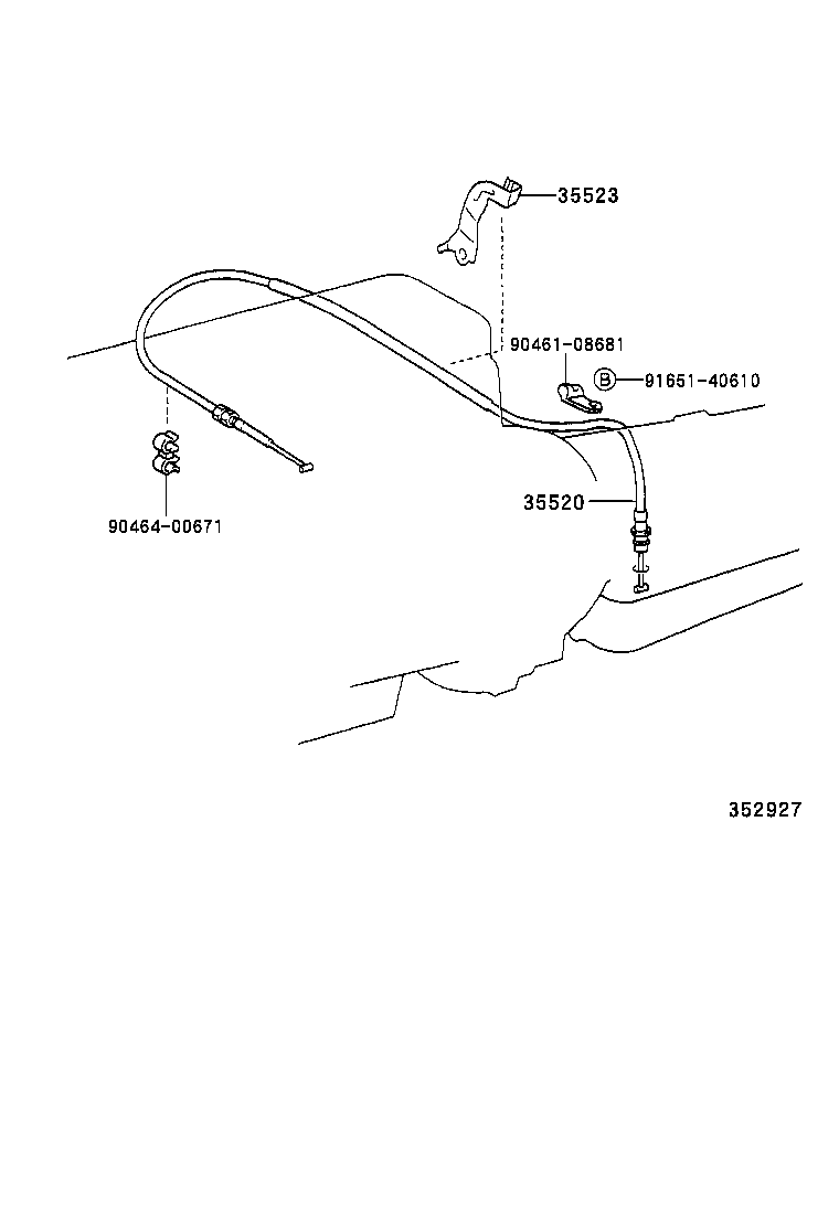 35520-38020 CABLE ASSY, THROTTLE product image