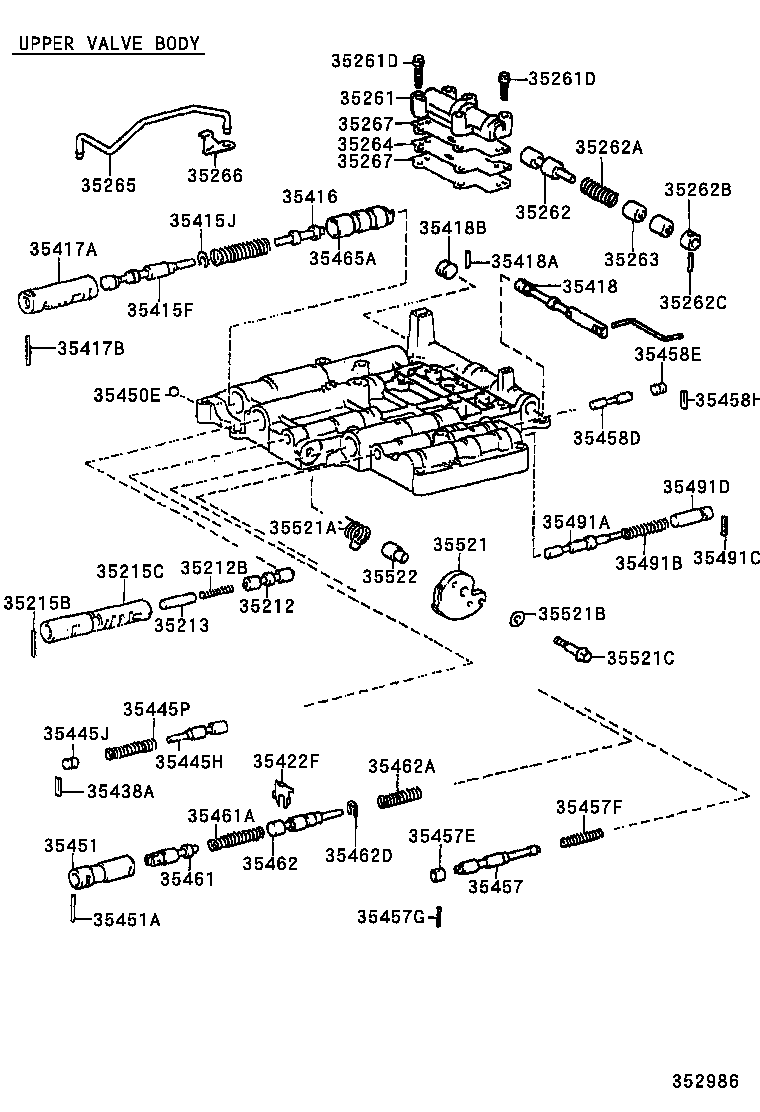 35410-12210 BODY ASSY, TRANSMISSION VALVE product image